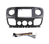 pour Renault pour Master 2010+ 10 Pouces Panneau Radio Façade Tableau Bord Support Finition Cadre de façade Radio(Cadre et câble)
