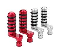 Pour Repose-pieds Pour Aprilia Pour TUONO 660, V4 1100/1000, Shiver 750, Mana 850, RSV4, RSV 1000, Mille/V4R - Pédale De Frein Arrière Repose-pieds(Silver)