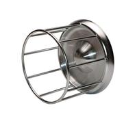 pour reptiles en acier inoxydable - Bac à eau de nourriture pour terrarium, distributeur d'alimentation résistant à la rouille | Accessoire d'habitat d'entretien de la nutrition