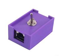 Pour réseau RJ45 pour interrupteur à bascule pour le contrôle physique des liens Ethernet, prend en charge le câblage CAT5 pour CAT6 à paire torsadée dans l'infrastructure de bureau