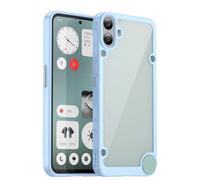 Pour Rien Cmf Téléphone 1 Étui Rien Cmf Téléphone 1 Couverture De Luxe Clair Pc+Tpu Antichoc Téléphone Couverture Arrière Pour Rien Cmf Téléphone 1.Lightblue.Nothing Cmf Phone 1