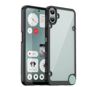 Pour Rien Cmf Téléphone 1 Étui Rien Cmf Téléphone 1 Couverture De Luxe Clair Pc+Tpu Antichoc Téléphone Couverture Arrière Pour Rien Cmf Téléphone 1.Black.Nothing Cmf Phone 1