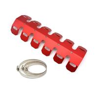 Pour RMZ250 Pour RMZ450 Pour RMX450Z Protecteur De Silencieux D'échappement Moto Couvercle Protection Anti-brûlure(Red 252MM)