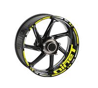pour RNINET 17 Pouces Autocollants De Roue Moto Jantes Rayure Décalcomanie Avant Arrière Décoratif Protection Accessoires R Nine T
