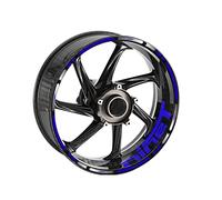 pour RNINET 17 Pouces Autocollants De Roue Moto Jantes Rayure Décalcomanie Avant Arrière Décoratif Protection Accessoires R Nine T