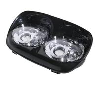 pour Road pour Glide pour FLTR 1998-2013 Ensemble De Phares De Moto 5,75 Pouces Double Phare Projecteur Headlight Motorbike(Dégager)
