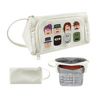 pour Rob-LX Anime Sac Papeterie, Sac de Papeterie de Bureau Portable, Grande Capacité Sac D'école pour Garçons Filles Style, Trousse(A7)