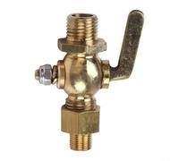 pour robinets Carburant pour cuivre Pur 1/4 Pouces Durée de Vie | Commutation fluide, laiton , étanchéité parfaite, montage standard G1/4, idéal maintenance