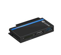 Pour Rocketek rtsgo727 Usb 30 Usb 20 Micro USB Hub d’interface pour Microsoft Surface Go avec 2 carte Tf