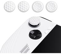 Pour Rog Ally Thumb Grip Caps,2 Paires Capuchons Joystick Cover Protection Accessoires Pour Rog Ally X 2024,Capuchon De Stick Analogique-Blanc(Grain Diamant & Bombe Fission Design)