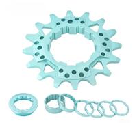 pour roue Libre CNC Acier pour Vélo Terrain pour roue Libre | Alliage pour durable, conception légère, idéal hors route, finition CNC lisse, compatibilité monovitesse(green)