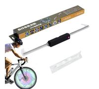 Pour Roues De Vélo,Lampe Lumineuse à 36 LED Pour Rayons De Roue - Vive pour Rayons De Course | Pour Montagne Route Terré Nuit Quotidien En Plein Air Trailarisme Camping Randonnée