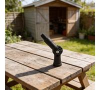 Pour rouleau de peinture - Manche télescopique réglable de 1,2 m - Avec joint articulé rotatif - Pour le nettoyage en grande surface et la peinture