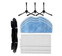 Pour Rowenta X-Plorer Serie 75S RR8577WH, RR8567WH, 75 S+ RR8587WH Accessoires Brosse Filtre HEPA Lingette