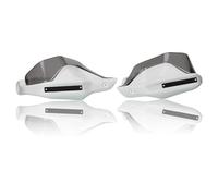 Pour Royal Enfield Pour Himalayan 450 2023 2023 2024 Cache De Garde De Main Deflecteur De Vent Protège-main Bouclier Pare-brise(Standard-WhiteGY)