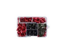 Pour RSV4R Pour RSV1000R Pour RSV1000 Pour Mille Pour RSV 4 4R Pour 1000R Boulons Carénage Kit Vis Clips D'écrou Pièces Écrous(Red)