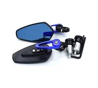 Pour S1000RR K1200S R1200ST K1600 HP2 Sport F800GT F800ST Universel 7/8 "22mm Moto Guidon En Aluminium Rétroviseurs(Bleu)