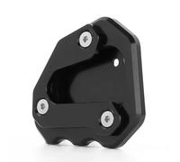 Pour S1000RR Pour S1000 RR 2009-2018 Accessoires CNC Béquille En Aluminium Support Latéral Extension Agrandisseur Plaque Pad Pied Coussin(Color-019)