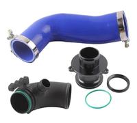 Pour S3 Pour A3 Pour TT Pour TTS Pour MK3 Durite D'admission Coude D'entrée Turbo Suppression Silencieux Turbo Tuyau Admission Air(Blue)