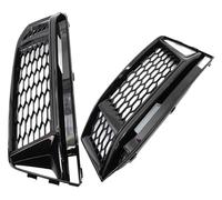 Pour S4 A4 B9 Pour S-Line 2016 2017 2018 Voiture Pare-chocs Antibrouillard Calandre Maille Nid D'abeille Couverture Grilles Radiateur Pare-chocs Voiture