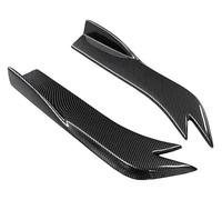 pour S5 2017 2018 2019 Jupe Latérale Voiture Séparateurs Pare-Chocs Arrière Protecteur Angle Aile Becquet Coffre Carbone Étape Canard Jupe Latérale(Carbon Fiber Look)