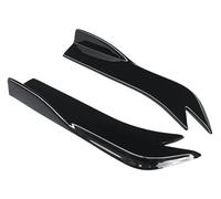 pour S5 2017 2018 2019 Jupe Latérale Voiture Séparateurs Pare-Chocs Arrière Protecteur Angle Aile Becquet Coffre Carbone Étape Canard Jupe Latérale(Gloss Black)