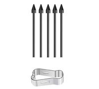 Pour S6 Stylus Nib Feutre Recharge S7 Series Nib N10 N20 Series Multifonction Soft Tip 5 Nibs 1 Clip, Noir