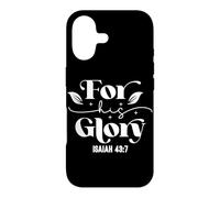 pour Sa Gloire - Ésaïe 43:7 - Message Spirituel Coque pour iPhone 17