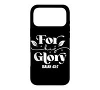 pour Sa Gloire - Ésaïe 43:7 - Message Spirituel Coque pour iPhone 17 Pro Max