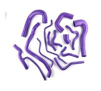 Pour Saab 9 3 9-3 1.8T 2.0T B207 03-14 Kit Tuyaux Liquide Refroidissement | Radiateur Turbo Silicone 13 pièces Durite Échangeur D'Air(PURPLE)
