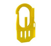 pour Sac à Dos, Accessoire de randonnée Portable, Pelle Ergonomique 4 en 1, avec extracteur de tiques, sifflet de signalisation et pour Camping, Escalade et Survie