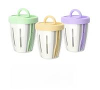 Pour salade de petit-déjeuner, fruits, gobelets de pique-nique à emporter avec pour fourchettes, gobelet égouttoir à double paroi