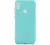 Pour Samsung A01/ A11/A21/A41/A51/A71/A81/A91 Coque de téléphone portable Lovely Candy Color Matte TPU Anti-Scratch anti-dérapant Housse de protection Retour 8 li