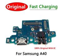 Pour Samsung A40 100% Original Nouveau Port De Charge Connecteur De Carga Câble Flexible Pour Samsung A40 Placa De Carga Dock Flex