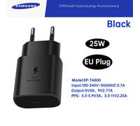 Pour Samsung ¿ Adaptateur De Chargeur D'origine 25w Usb C Pd,Chargeurs Rapides Galaxy A16 A26 A05 A05s A24 4g A54 A34 A23 A73 A33 A23 A52s Only 25w Charger25w Eu Black