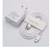 Pour Samsung-Chargeur super rapide 45W, adaptateur 1.8m, type C pour Galaxy S24, S23, S22, S21, S20, Note 20 Ultra, 10 Z