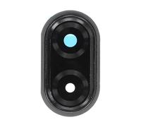 pour Samsung Galaxy A07 4G (SM-A075B, SM-A075F) vitre lentille Camera arrière Verre + Chassis Cadre Cache Contour - Noir