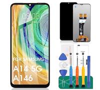 pour Samsung Galaxy A14 5G LCD Display pour Samsung A14 Screen Replacement pour Galaxy A14 Touch Digitizer A146U/A146P Repair Kits Without Frame(Black，Not for SM-A146B)