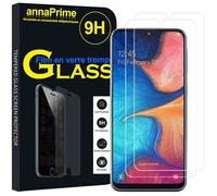Pour Samsung Galaxy A20E/ A20e Dual SIM 5.8"": Lot / Pack de 2 Films de protection d'écran Verre Trempé