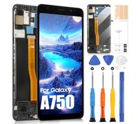 pour Samsung Galaxy A7 2018 LCD Écran pour Galaxy A7 2018 A750 SM-A750 A750F A750FN Remplacement De Écran pour Galaxy A7 2018 Ecran Tactile Digitizer Full Assembly avec Réparation Kit(Noir)