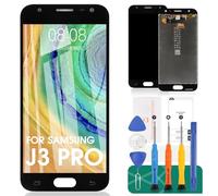 Pour Samsung Galaxy J3 2017 J330 / J3 Pro 2017 J330 DUOS J330G J330L J330F Kit de Remplacement d'Assemblage Écran LCD Verre Digitizer (Noir, Sans reconnaissance d'empreinte digitale)