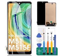 pour Samsung Galaxy M51 Ecran LCD pour Samsung M51 Ecran de Remplacement M51 LCD Display M515 Touch Digitizer Assembly SM-M515F Repair Parts Kits(OLED,Original Size)