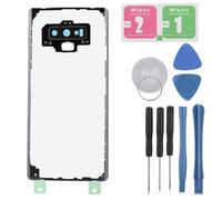 Pour Samsung Galaxy Note9 N960 Remplacement Du Couvercle ArrièRe De La Batterie Transparent Avec Outils (Noir)