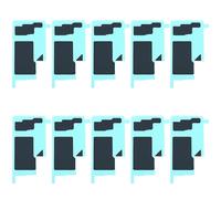 Pour Samsung Galaxy S10 10pcs Lcd Numériseur Retour Autocollants Adhésifs