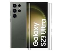 Pour Samsung Galaxy S23 Ultra 5G 6.8"" : Lot - Pack de 3 Films de protection d'écran Verre Trempé incurvé - Yuan Yuan
