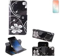 Pour Samsung Galaxy S24 Housse Étui Flip Cover Coque Portefeuille fleur Wallet