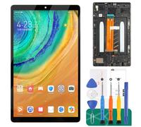 Pour Samsung Galaxy Tab A7 Lite Écran LCD Pour Samsung Tab A7 Lite Écran de remplacement T225 LCD Affichage SM-T225 Touch Digitizer Ensemble de réparation SM-T220, SM-T225N (Noir avec cadre)