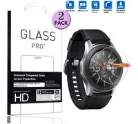 Pour Samsung Galaxy Watch 46mm Verre Trempé Protection Ecran Film - [2 Pièces] Écran Protecteur pour Samsung Galaxy Watch 46mm