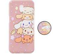 Pour Samsung J6 PLUS Non-Slip TPU amortisseur de chocs Case anti-choc Housse de protection avec support réglable 1