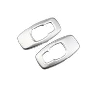 Pour Samsung QM6 2017-2021 Pour Renault Pour Koleos 2Pcs Voiture Feux De Lecture Arrière Couverture Lampe De Lecture Arrière Garniture Autocollant(Abs style)